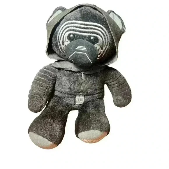 Build a Bear Workshop Kylo Ren Star Wars Force Awakens Plush Stuffed Animal 17" - Picture 3 of 5